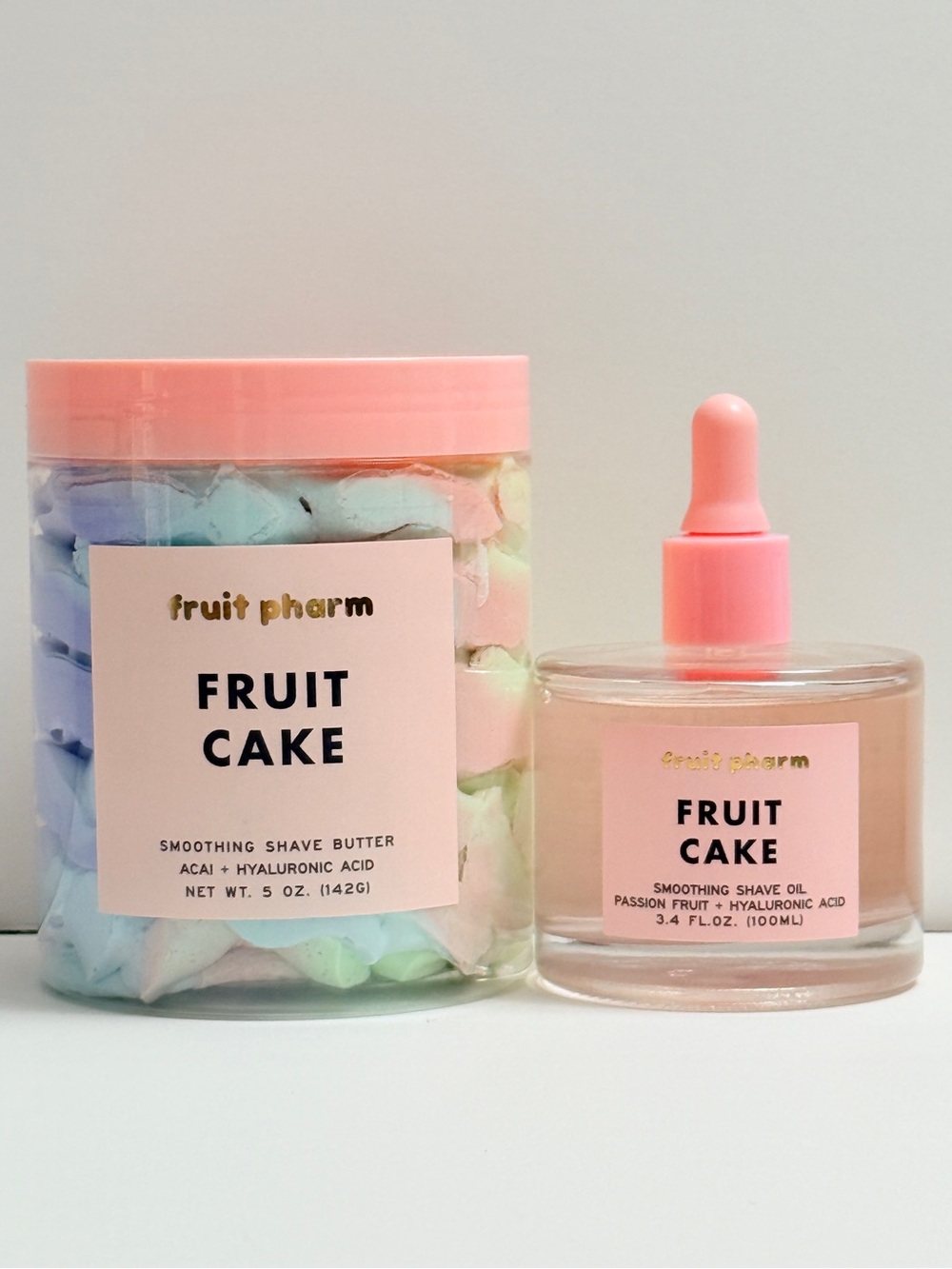 Fruit Pharm Fruit Cake Smoothing Shave Set - NEW